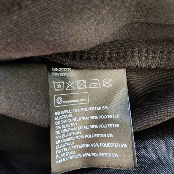 H&M Divided Cropped Track Jacket in Black Size M - Picture 9 of 10